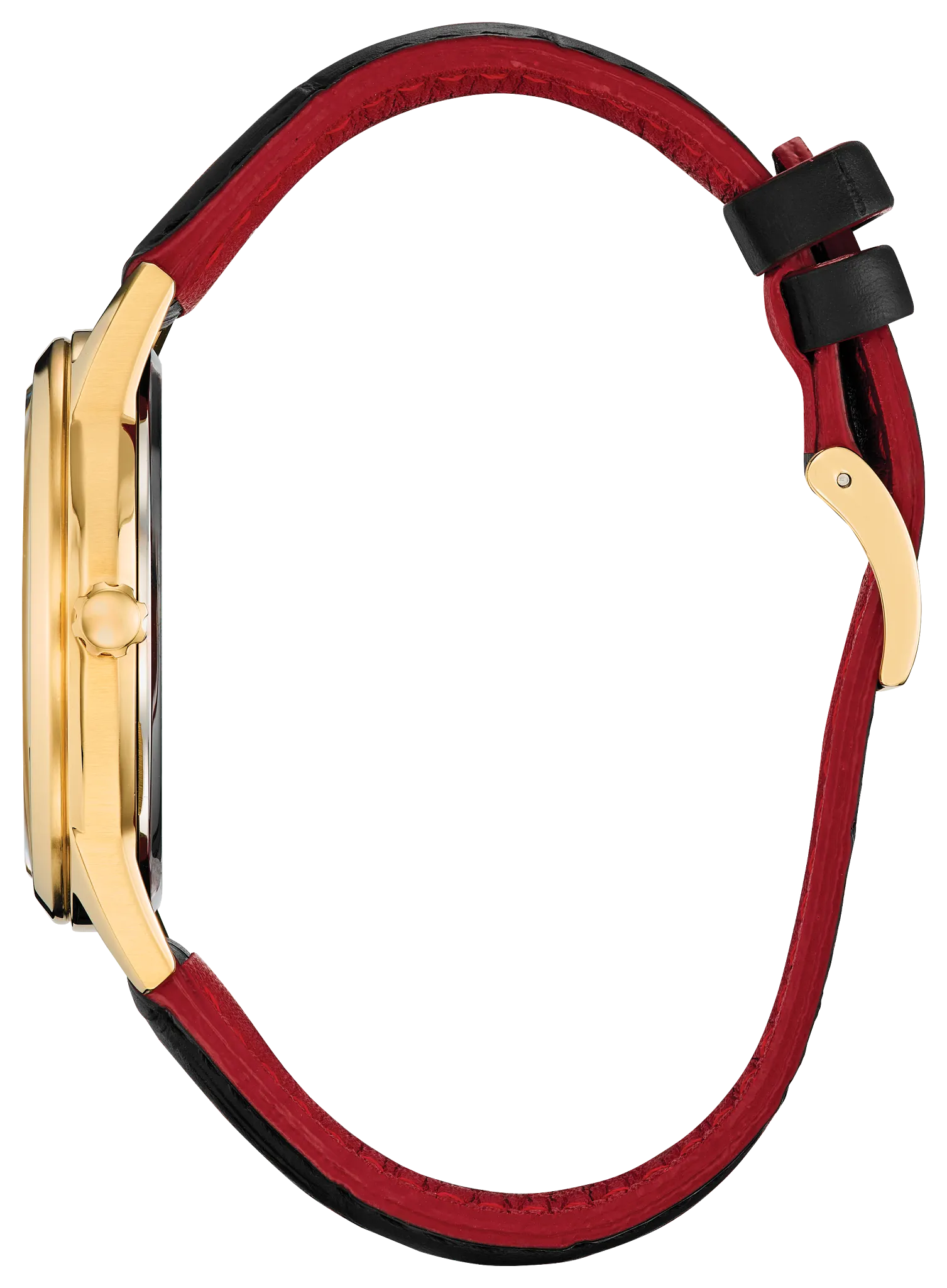 Soaring High Mickey Mouse Black Dial Leather Strap AW1862-06W